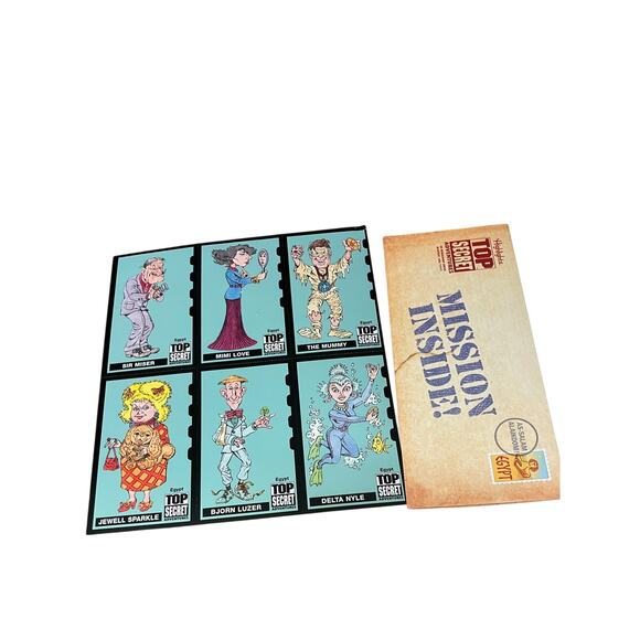 Egypt Highlights Top Secret Adventures Opened No Keychain Cards Intact - Picture 3 of 5